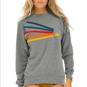 Aviator Nation Daydream Sweatshirt Heather Grey